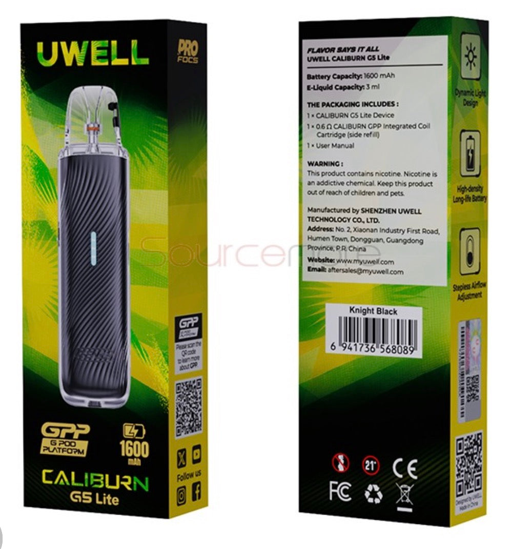 UWELL CALIBURN G5 LITE DEVICE