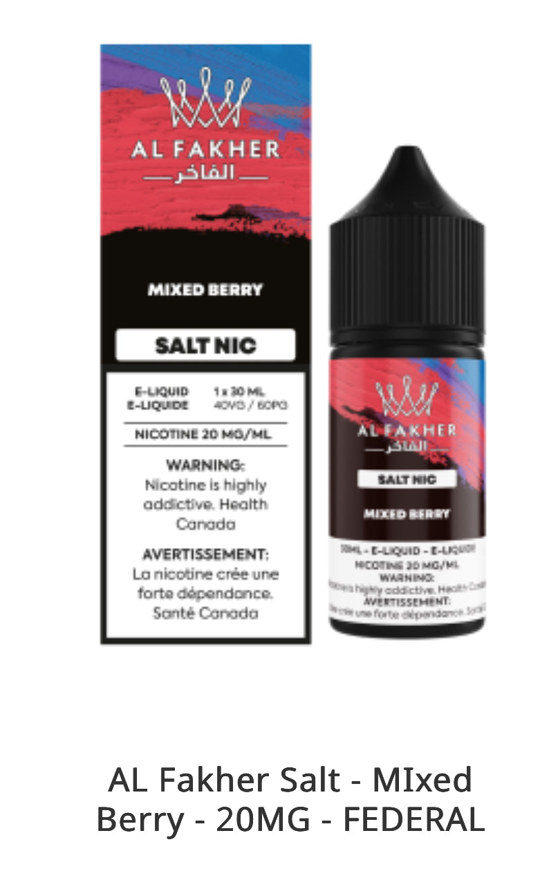 AL Fakher Salt - 20MG - Vape Juice- NEW!!!!