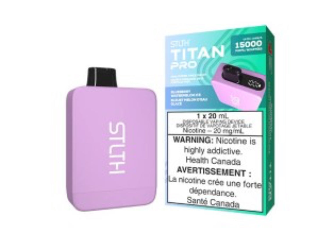 STLTH TITAN PRO Disposable -15000 - Puffs (NEW!!!)