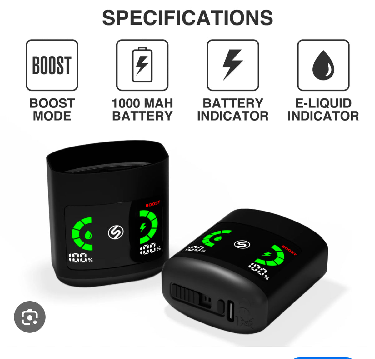 Stlth Loop 3 Closed Pod Device- works with 9k Loop, 15 k Loop, 25k loop