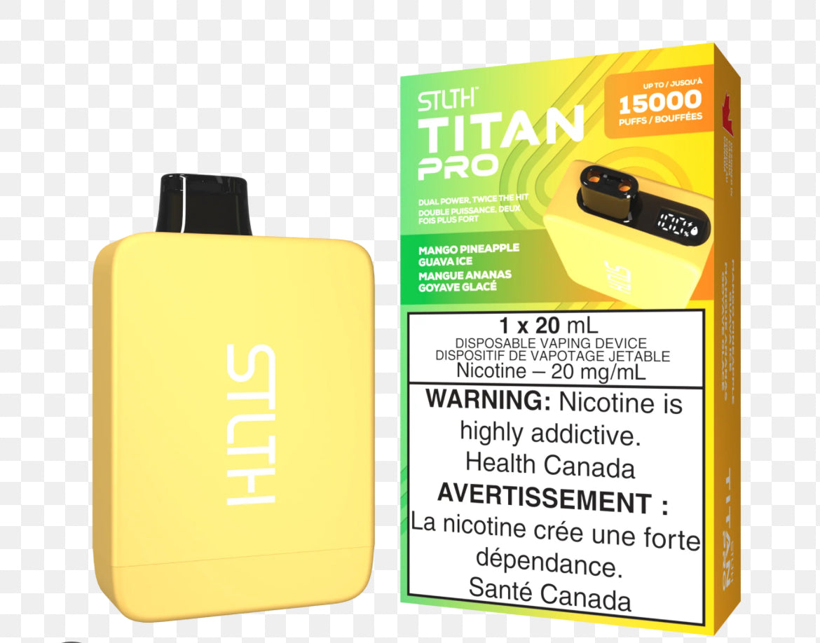 STLTH TITAN PRO Disposable -15000 - Puffs (NEW!!!)