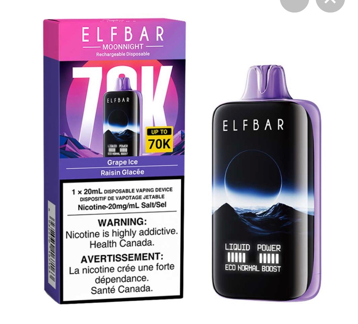 ELFBAR -70K - disposable vape