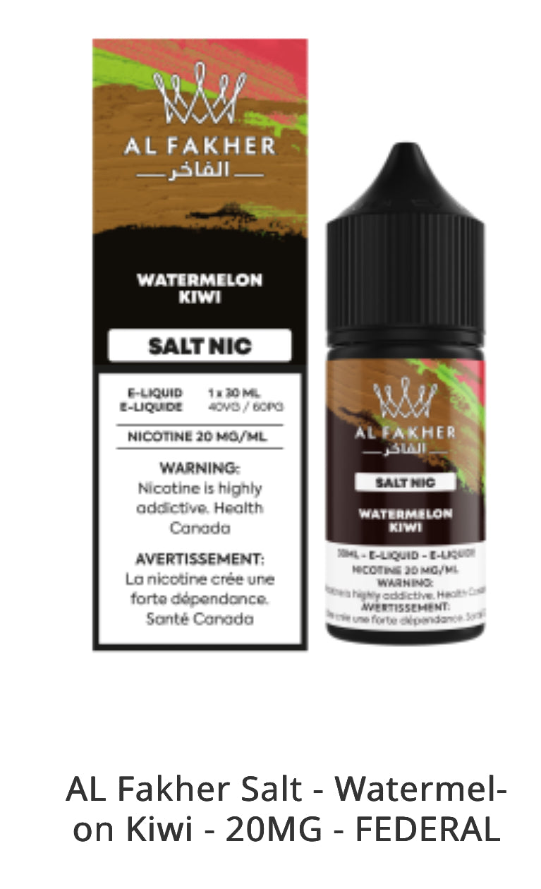 AL Fakher Salt - 20MG - Vape Juice- NEW!!!!