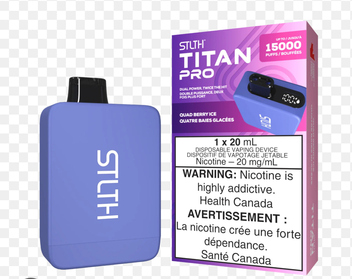 STLTH TITAN PRO Disposable -15000 - Puffs (NEW!!!)