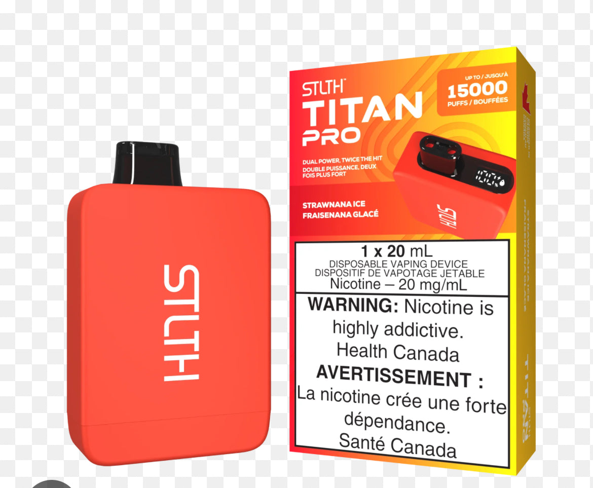 STLTH TITAN PRO Disposable -15000 - Puffs (NEW!!!)