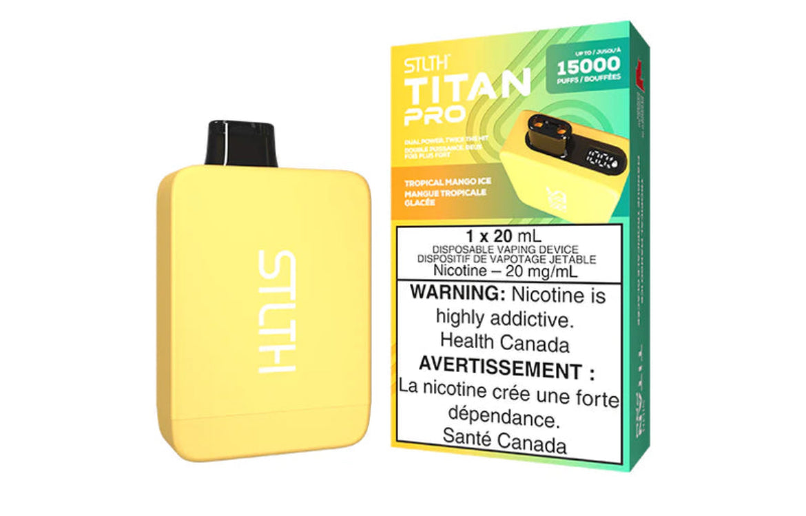 STLTH TITAN PRO Disposable -15000 - Puffs (NEW!!!)