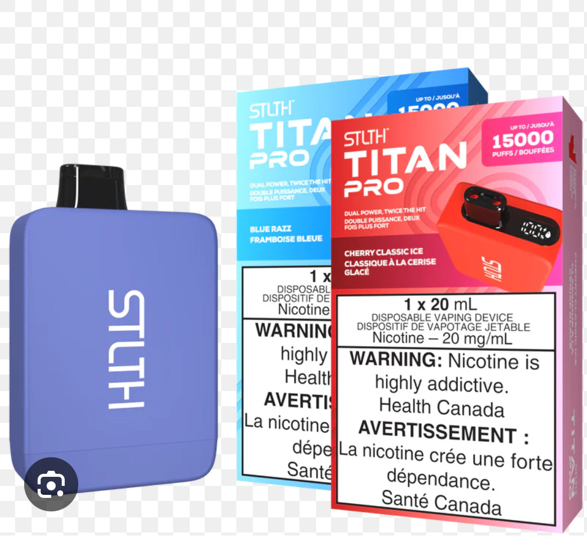 STLTH TITAN PRO Disposable -15000 - Puffs (NEW!!!)