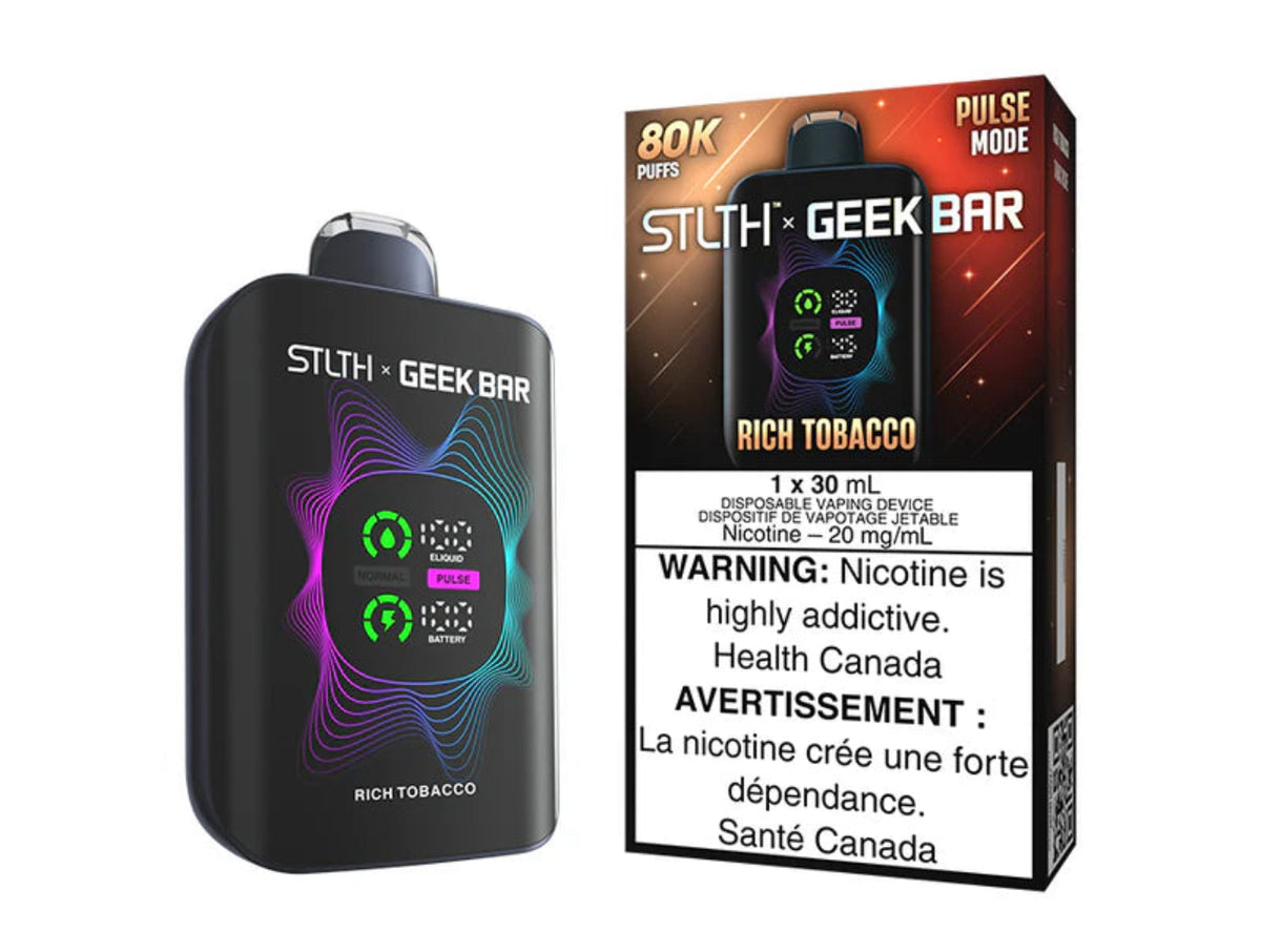 STLTH X GEEK BAR -80K puffs -NEW!!!