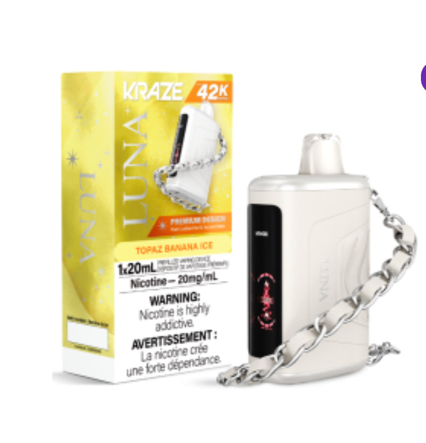 KRAZE LUNA 42000 Puffs - DISPOSABLE VAPE