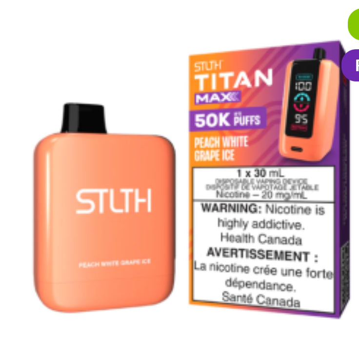 STLTH TITAN MAX - UP TO 50K PUFFS