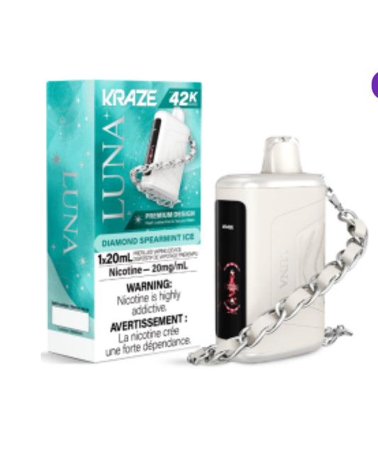 KRAZE LUNA 42000 Puffs - DISPOSABLE VAPE