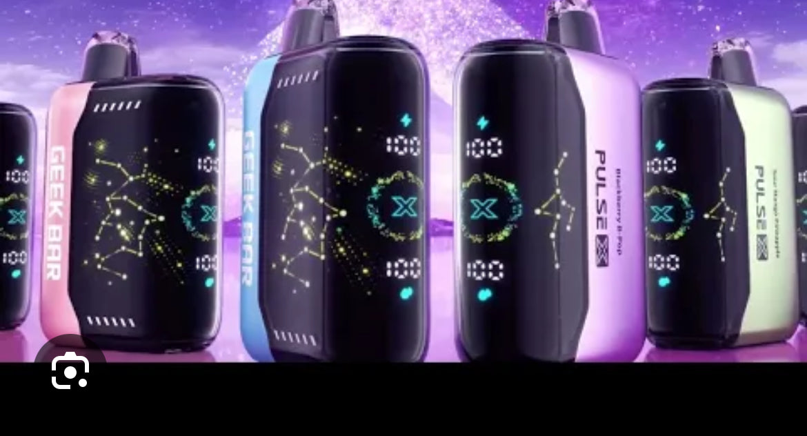 GEEK BAR PULSE X -(15K - 25K Puffs) -New !!!