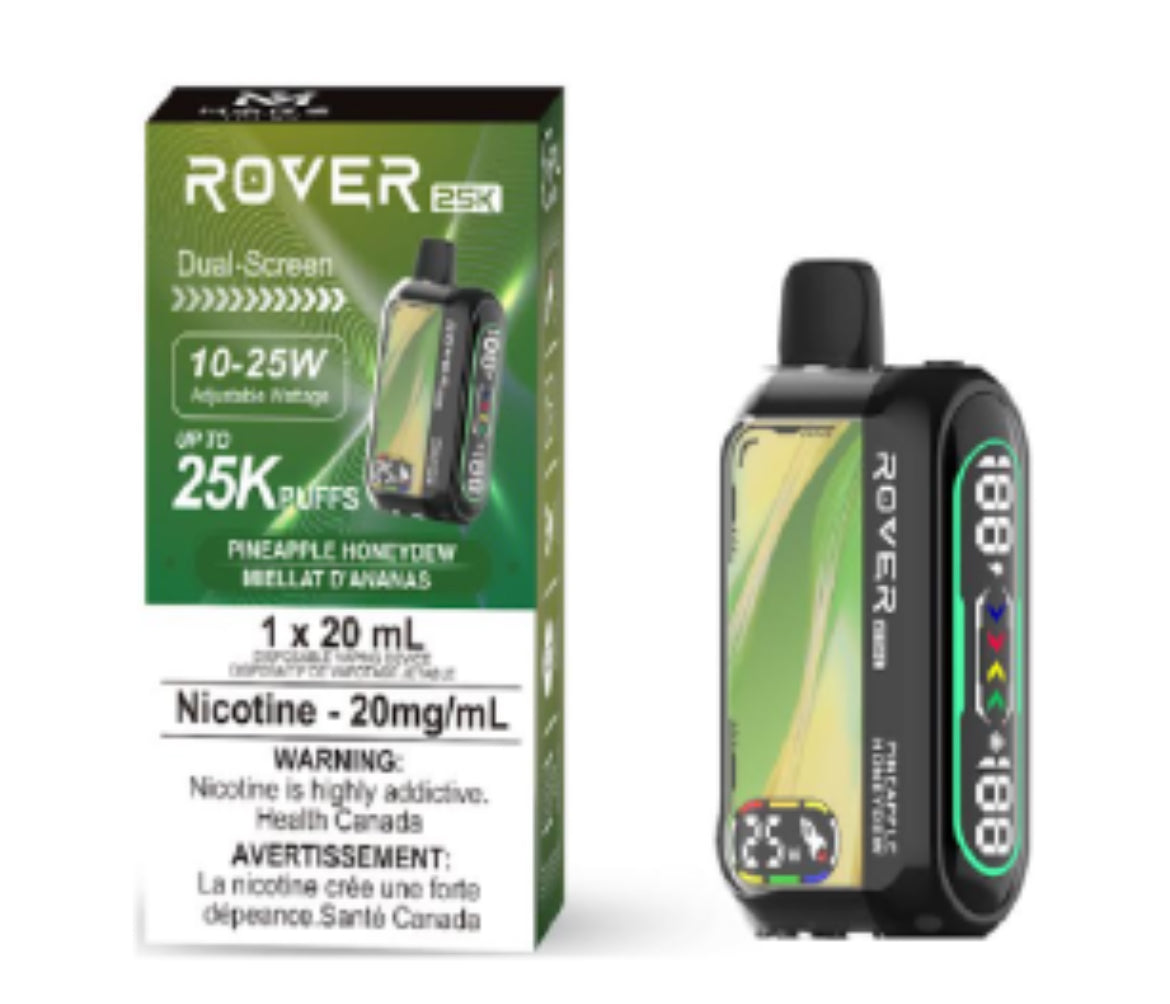 MARZ ROVER 25K PUFF REGULAR & SYNTHETIC 50 DISPOSABLE VAPE 20ML(SPECIAL PRICE!!!)