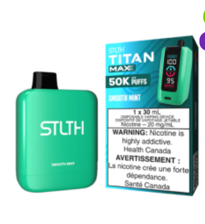 STLTH TITAN MAX - UP TO 50K PUFFS