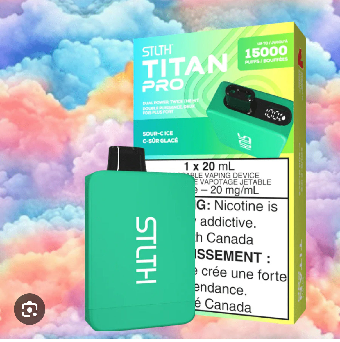 STLTH TITAN PRO Disposable -15000 - Puffs (NEW!!!)