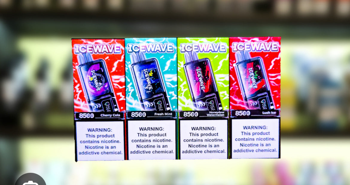 ICEWAVE 8500 puffs (SYNTHETIC 50) DISCOUNTED PRICE!!!!!