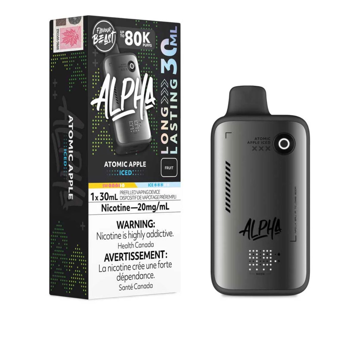 Flavor Beat 80K Alpha -disposals vape