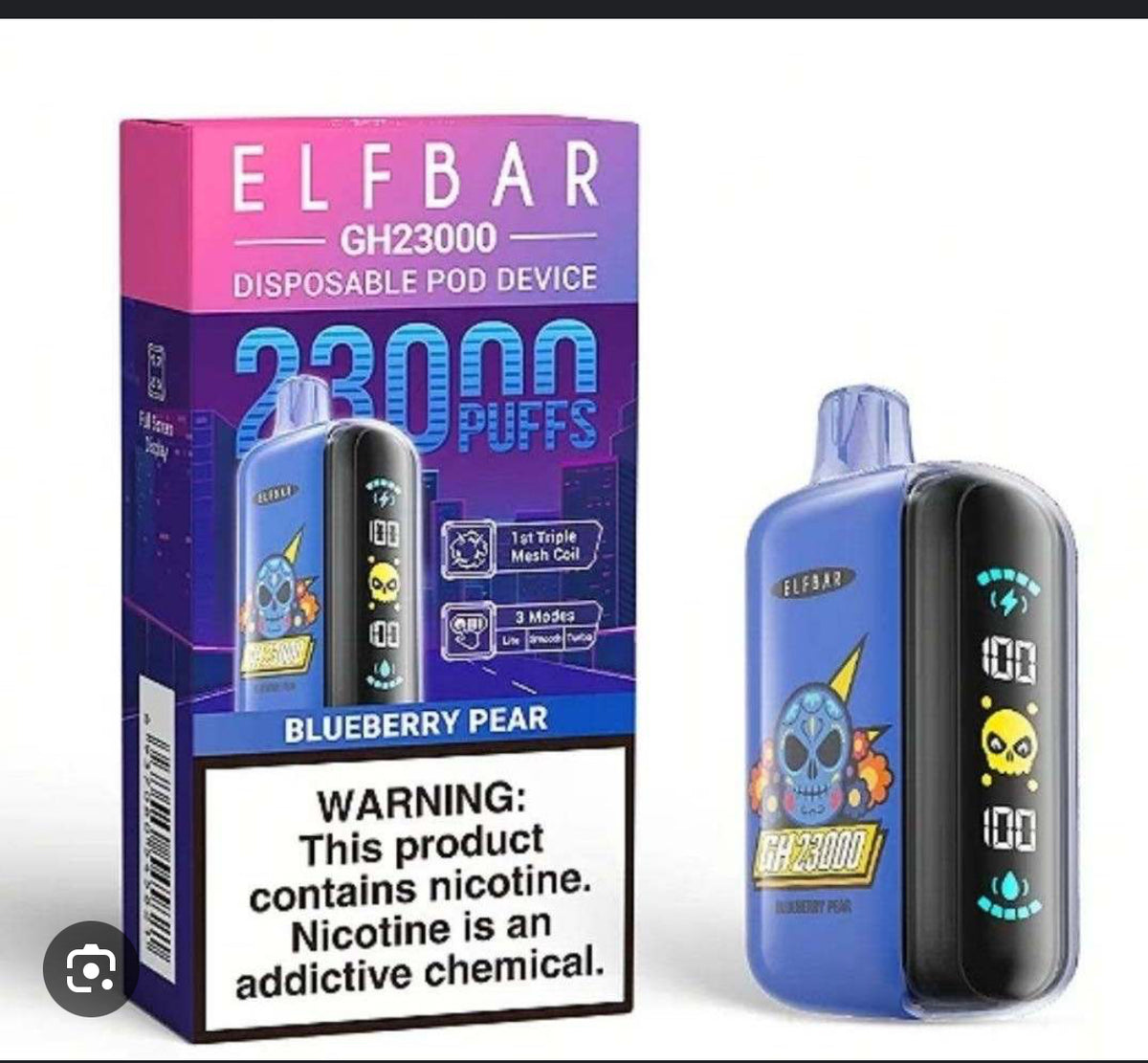 ELF BAR GH 23000 puffs - SYNTHETIC 50 (NEW!!)