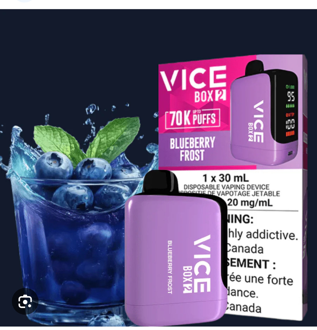 VICE BOX 2 -Disposable Vape - 70K puffs