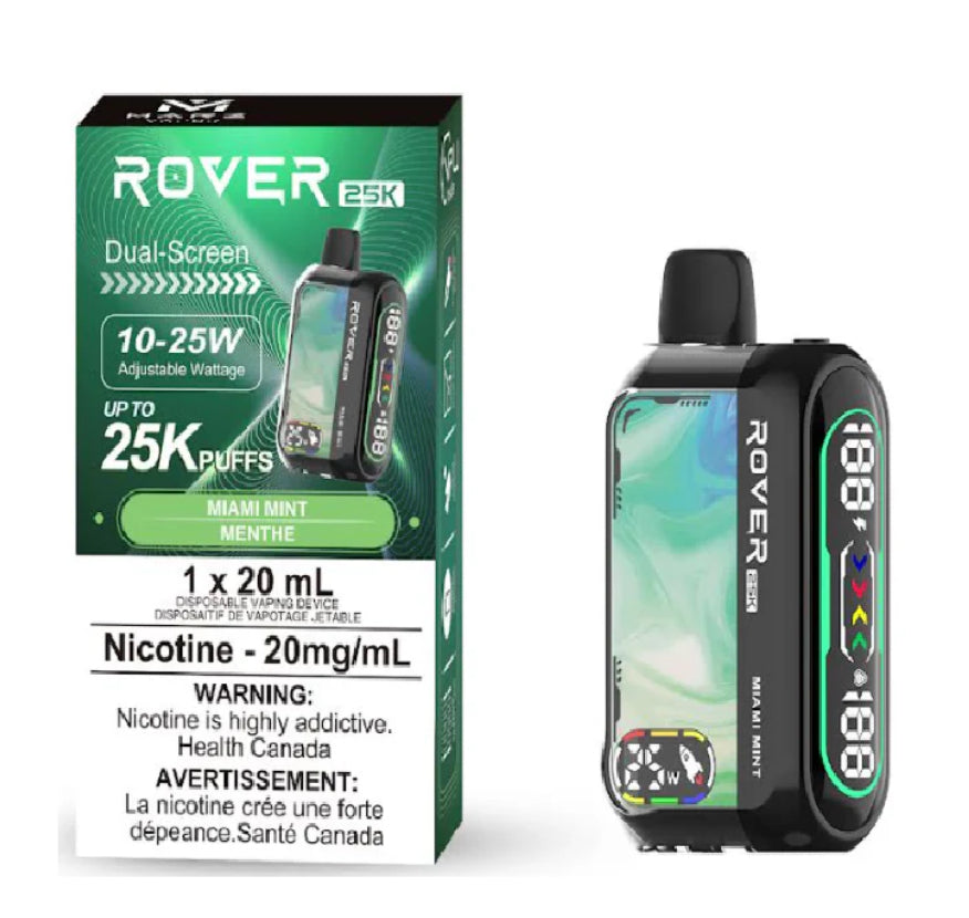 MARZ ROVER 25K PUFF REGULAR & SYNTHETIC 50 DISPOSABLE VAPE 20ML(SPECIAL PRICE!!!)