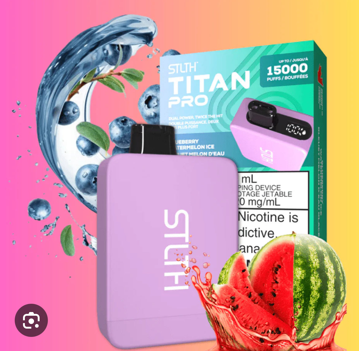 STLTH TITAN PRO Disposable -15000 - Puffs (NEW!!!)