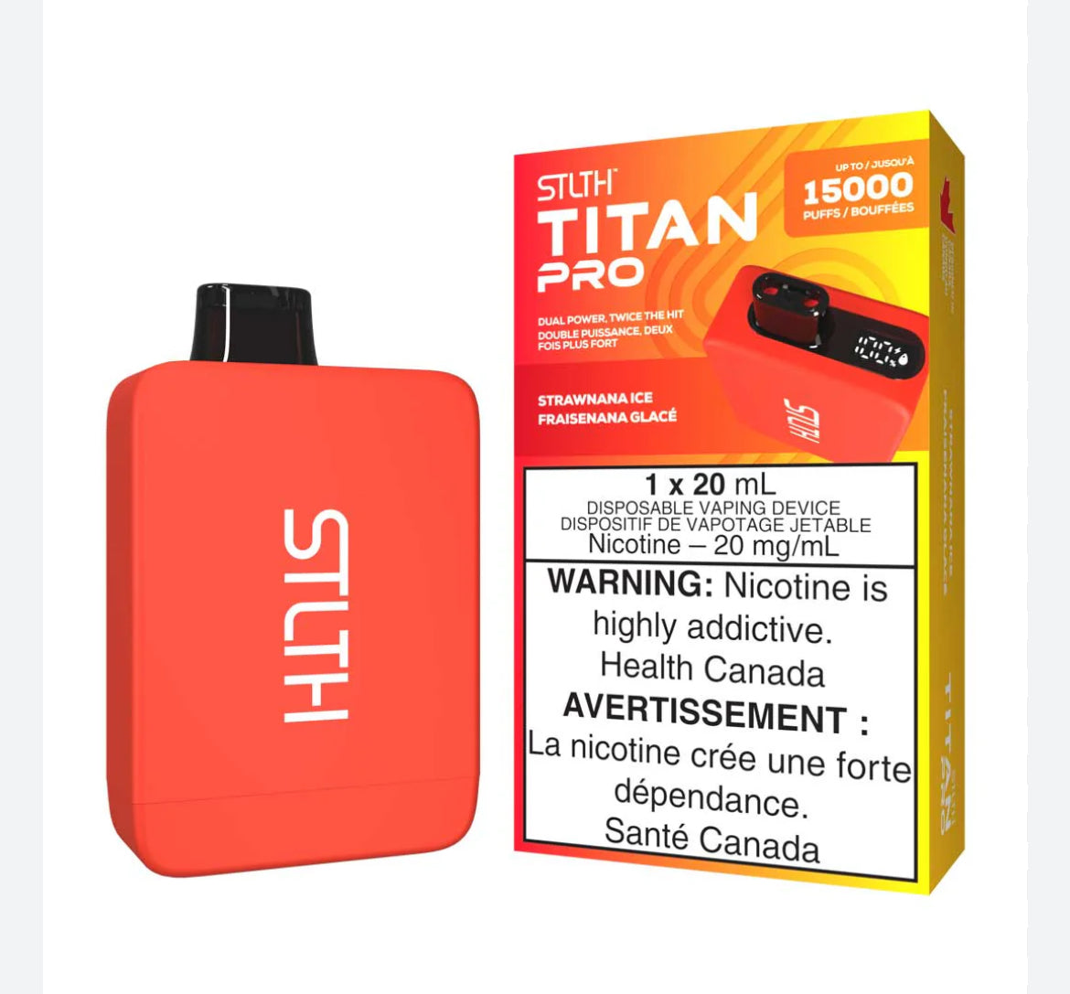 STLTH TITAN PRO Disposable -15000 - Puffs (NEW!!!)