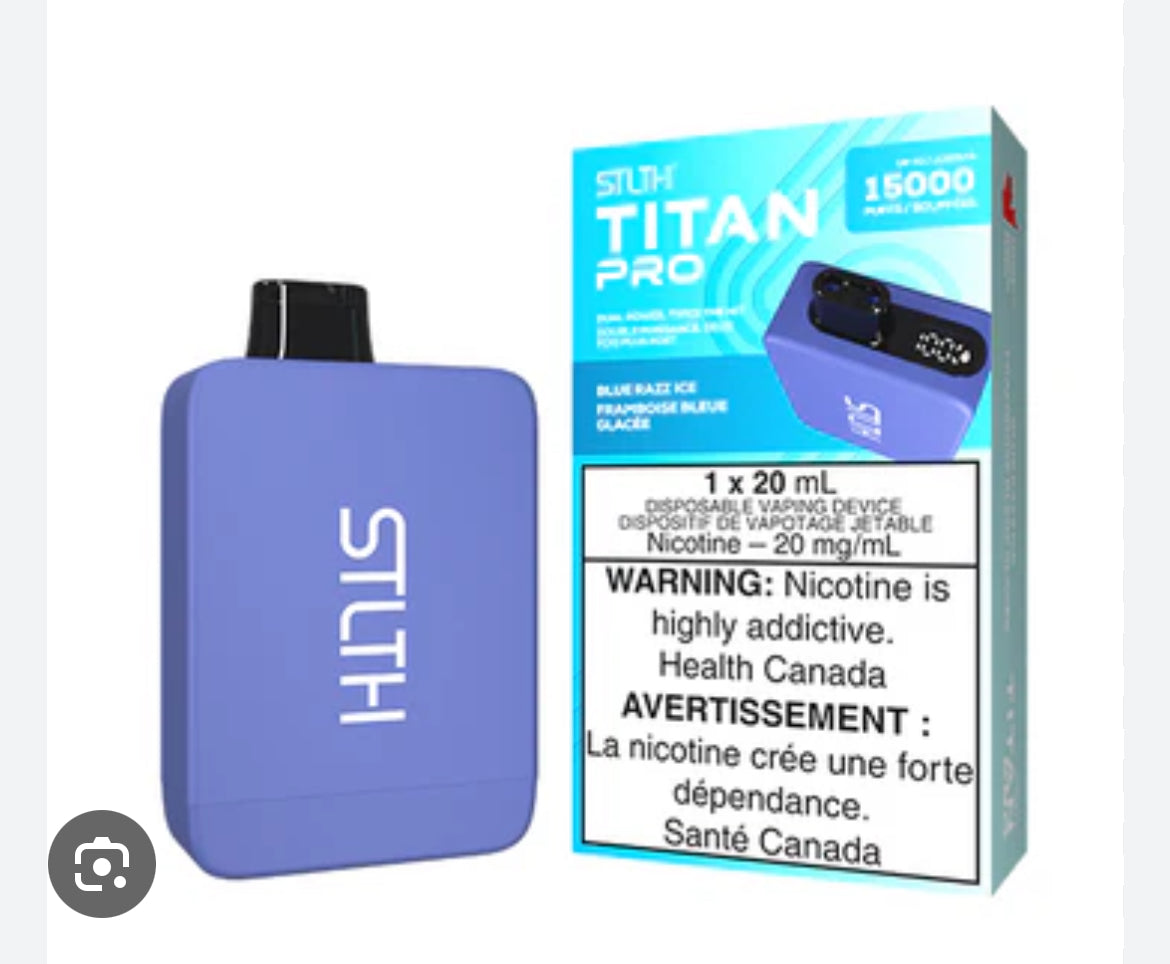 STLTH TITAN PRO Disposable -15000 - Puffs (NEW!!!)