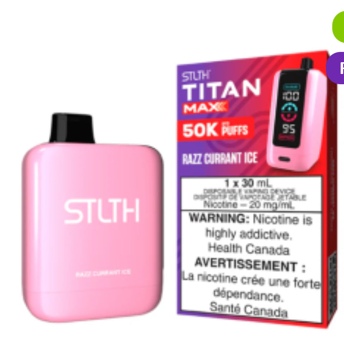 STLTH TITAN MAX - UP TO 50K PUFFS