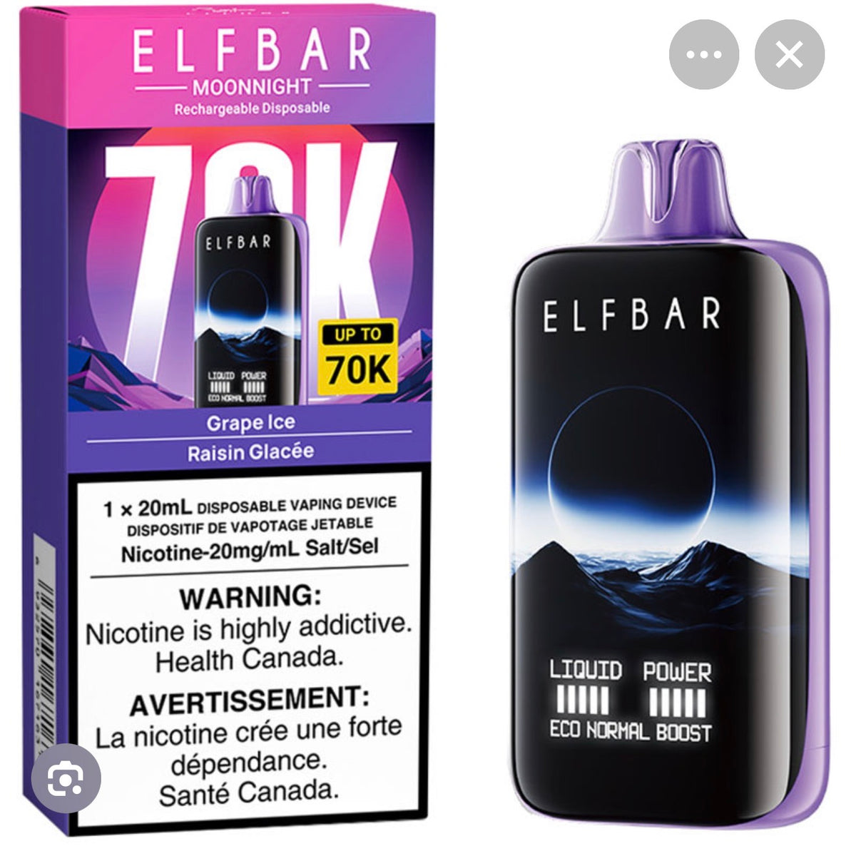 ELFBAR -70K - disposable vape