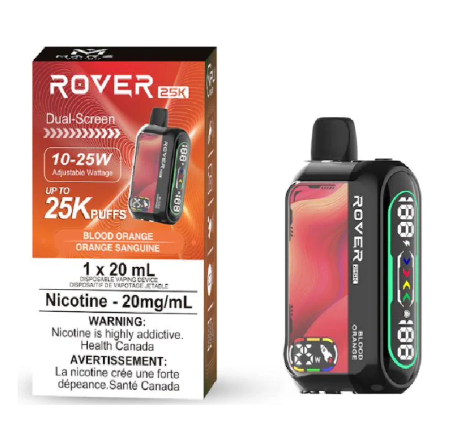 MARZ ROVER 25K PUFF REGULAR & SYNTHETIC 50 DISPOSABLE VAPE 20ML(SPECIAL PRICE!!!)