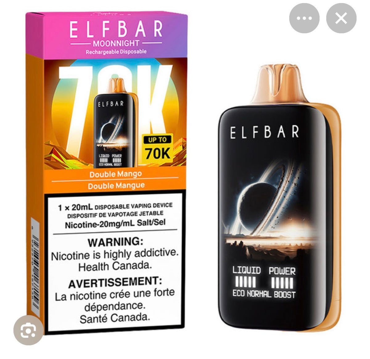 ELFBAR -70K - disposable vape