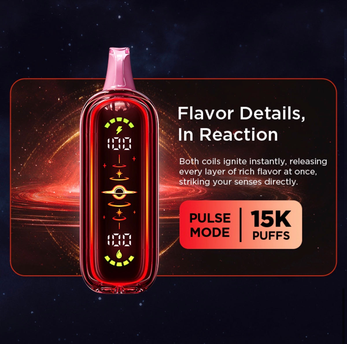 GEEK BAR PULSE 2 - up to 25000 puffs
