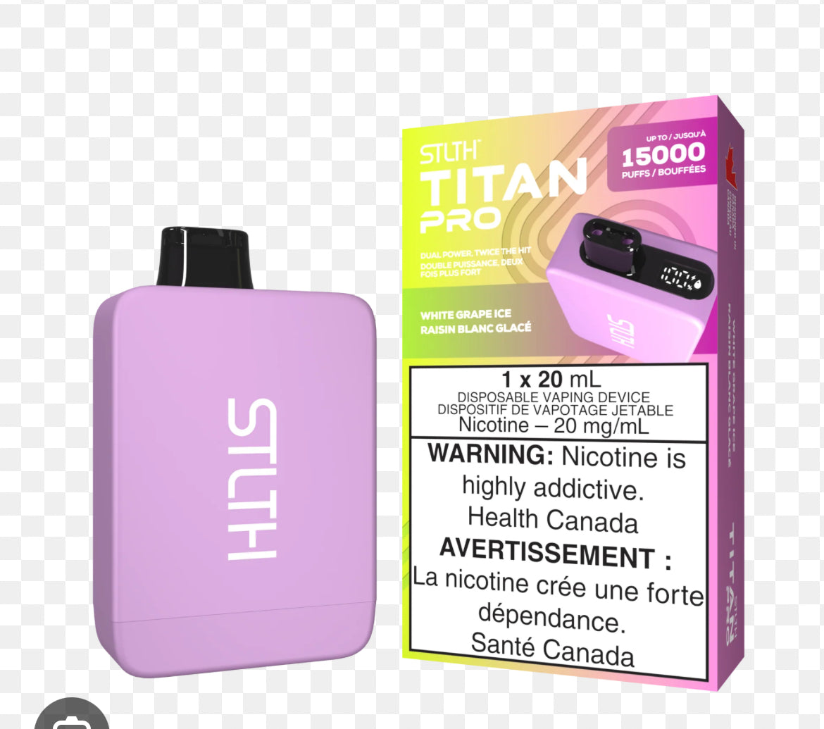 STLTH TITAN PRO Disposable -15000 - Puffs (NEW!!!)