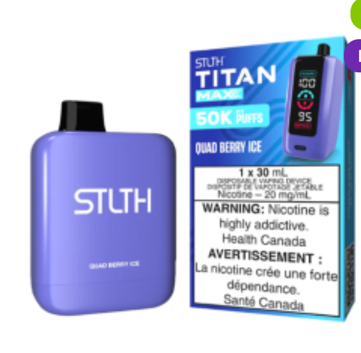 STLTH TITAN MAX - UP TO 50K PUFFS