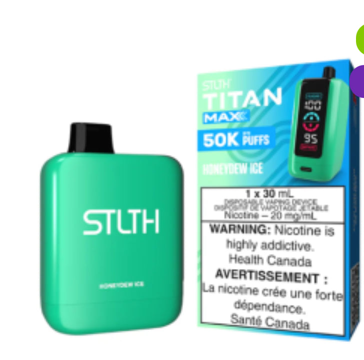 STLTH TITAN MAX - UP TO 50K PUFFS
