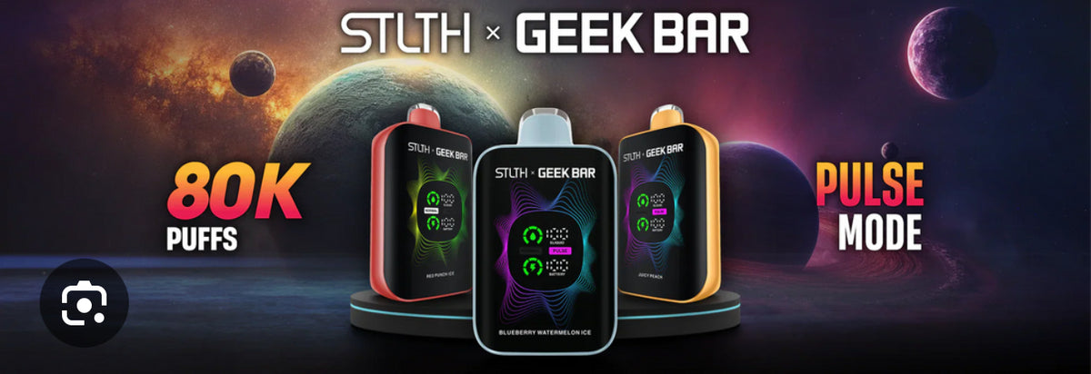 STLTH X GEEK BAR -80K puffs -NEW!!!