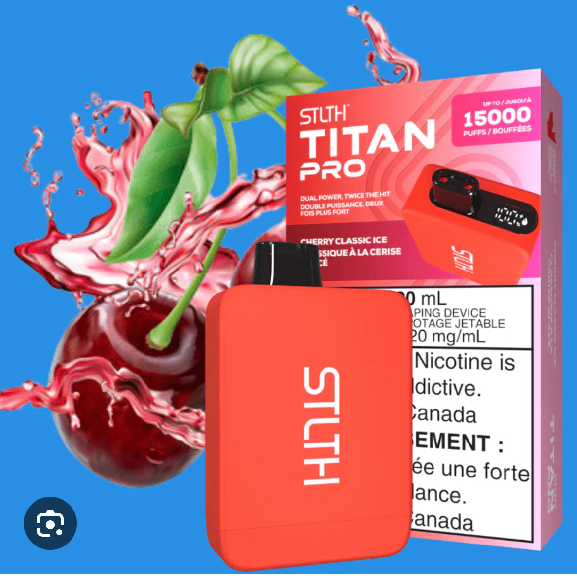 STLTH TITAN PRO Disposable -15000 - Puffs (NEW!!!)