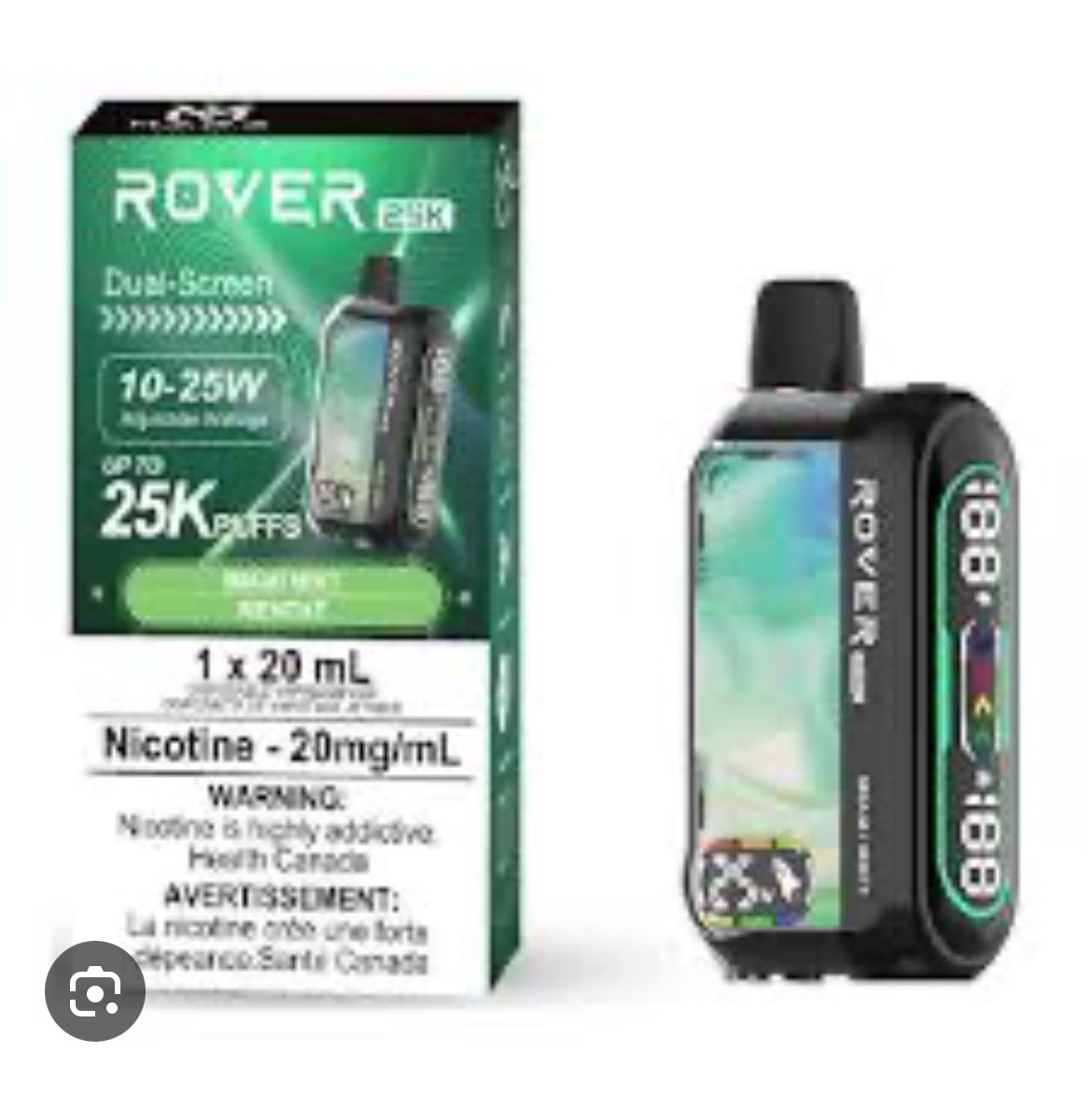 MARZ ROVER 25K PUFF REGULAR & SYNTHETIC 50 DISPOSABLE VAPE 20ML(SPECIAL PRICE!!!)