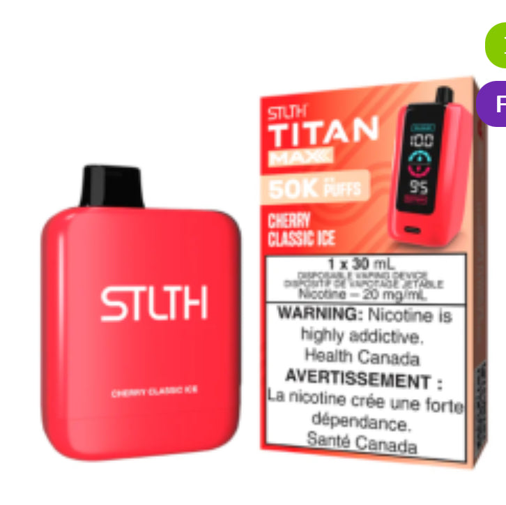 STLTH TITAN MAX - UP TO 50K PUFFS