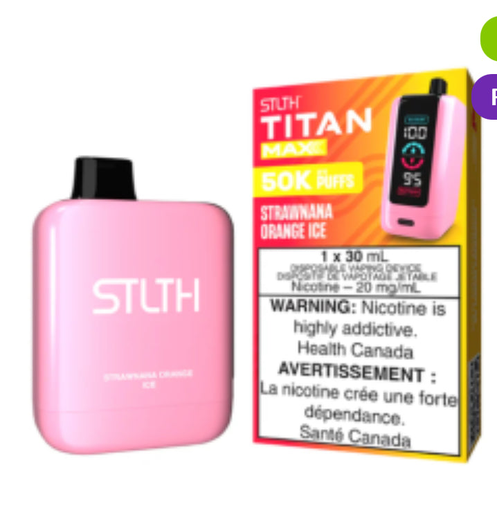 STLTH TITAN MAX - UP TO 50K PUFFS