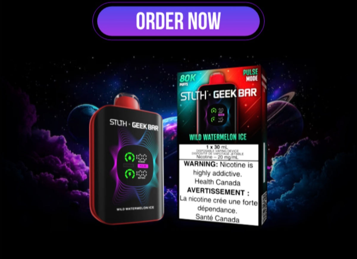 STLTH X GEEK BAR -80K puffs -NEW!!!