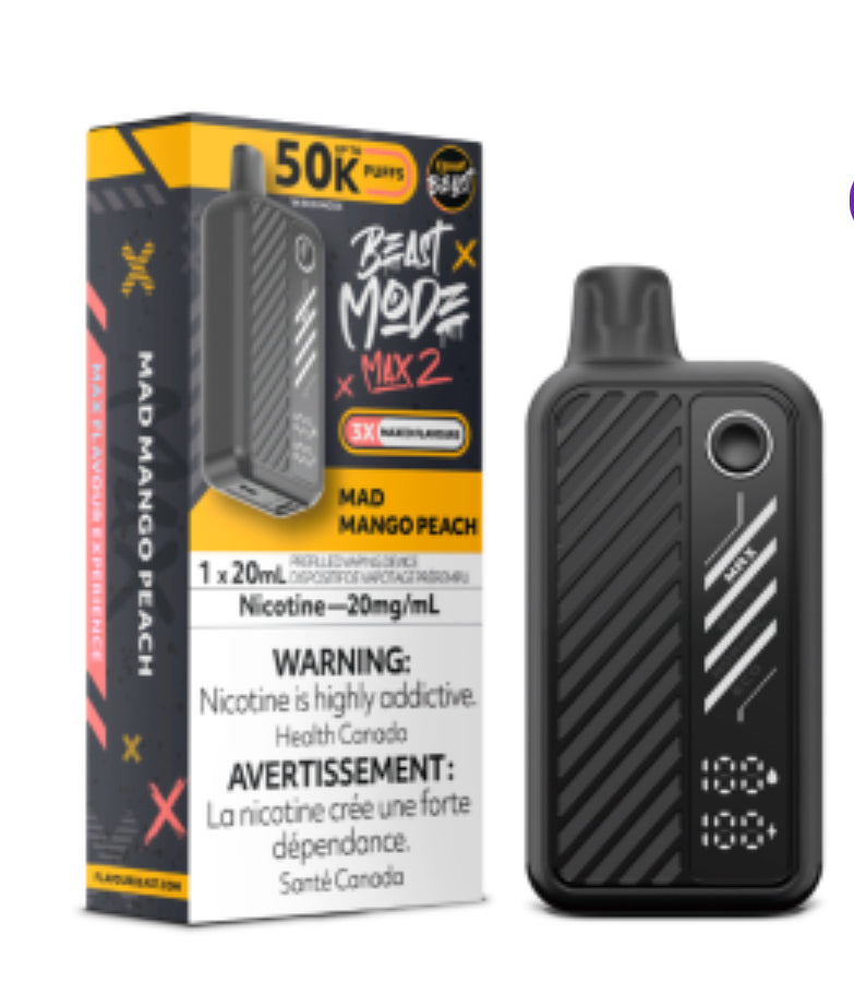 FLAVOUR BEAST BEAST MODE MAX 2 DISPOSABLE VAPE- 50K