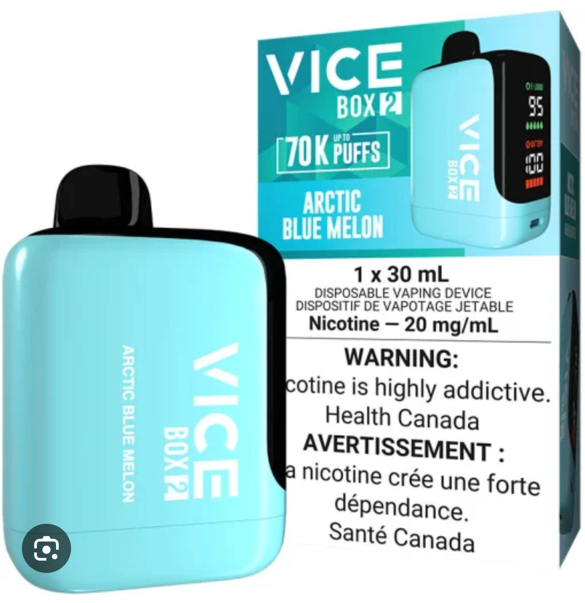 VICE BOX 2 -Disposable Vape - 70K puffs
