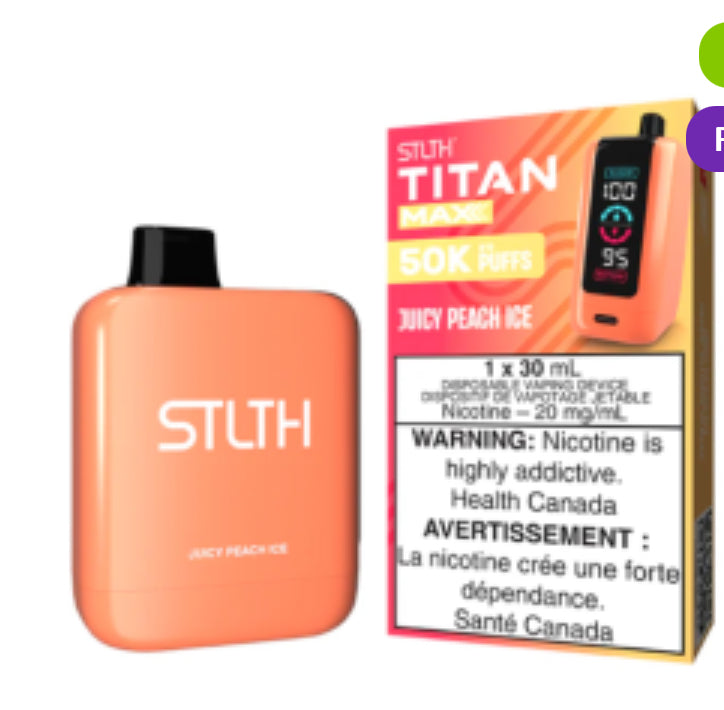 STLTH TITAN MAX - UP TO 50K PUFFS