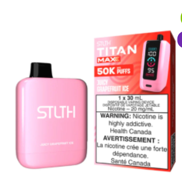 STLTH TITAN MAX - UP TO 50K PUFFS