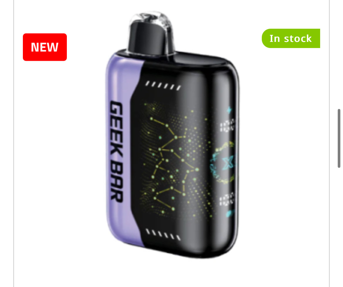 GEEK BAR PULSE X -(15K - 25K Puffs) -New !!!