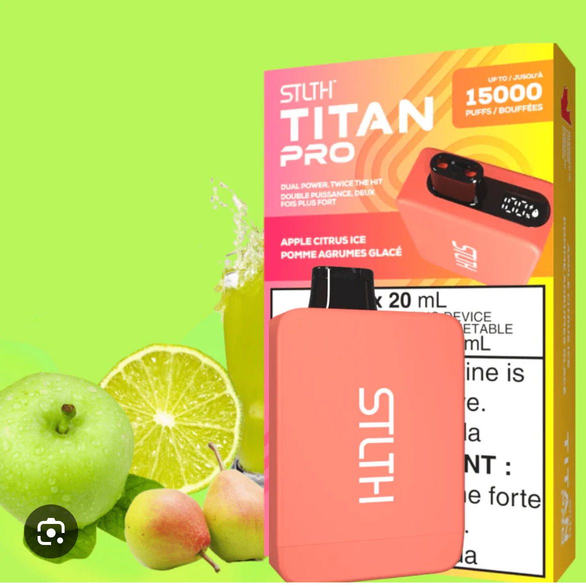 STLTH TITAN PRO Disposable -15000 - Puffs (NEW!!!)