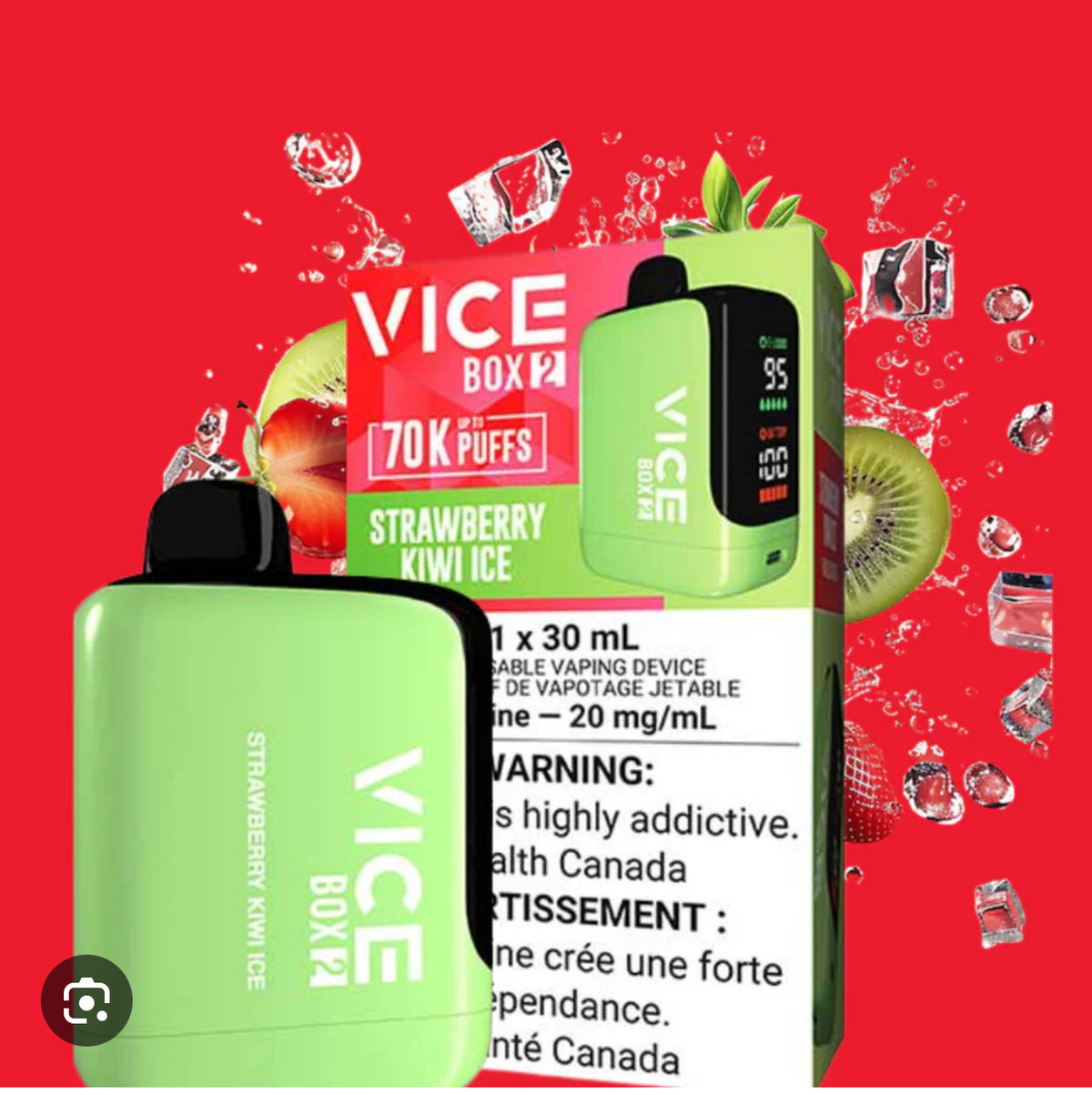 VICE BOX 2 -Disposable Vape - 70K puffs