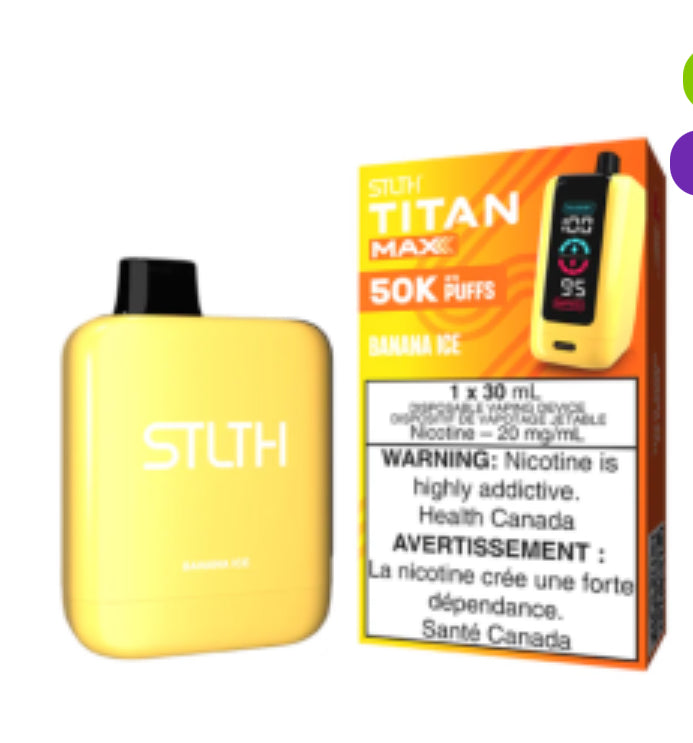 STLTH TITAN MAX - UP TO 50K PUFFS