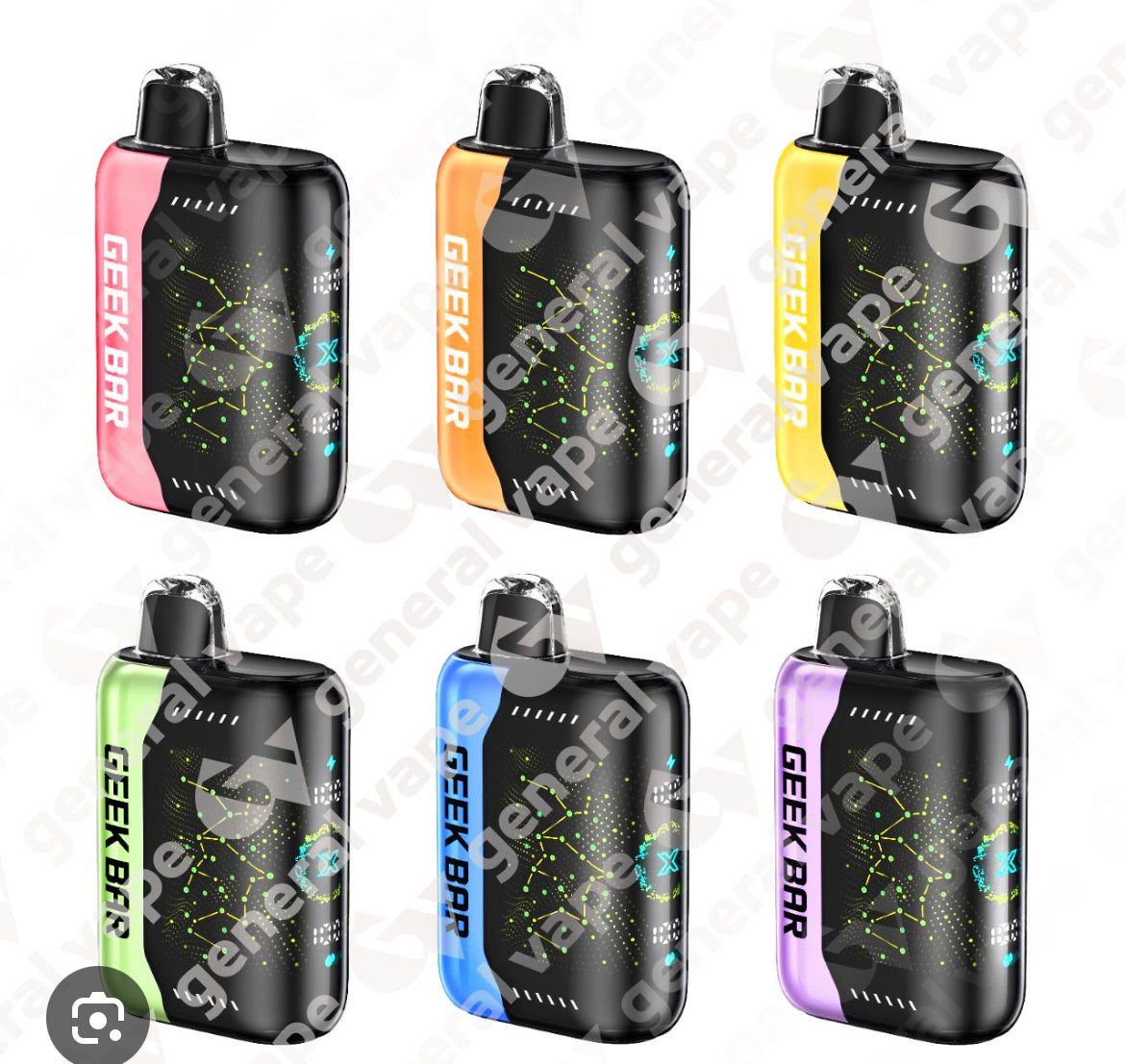 GEEK BAR PULSE X -(15K - 25K Puffs) -New !!!